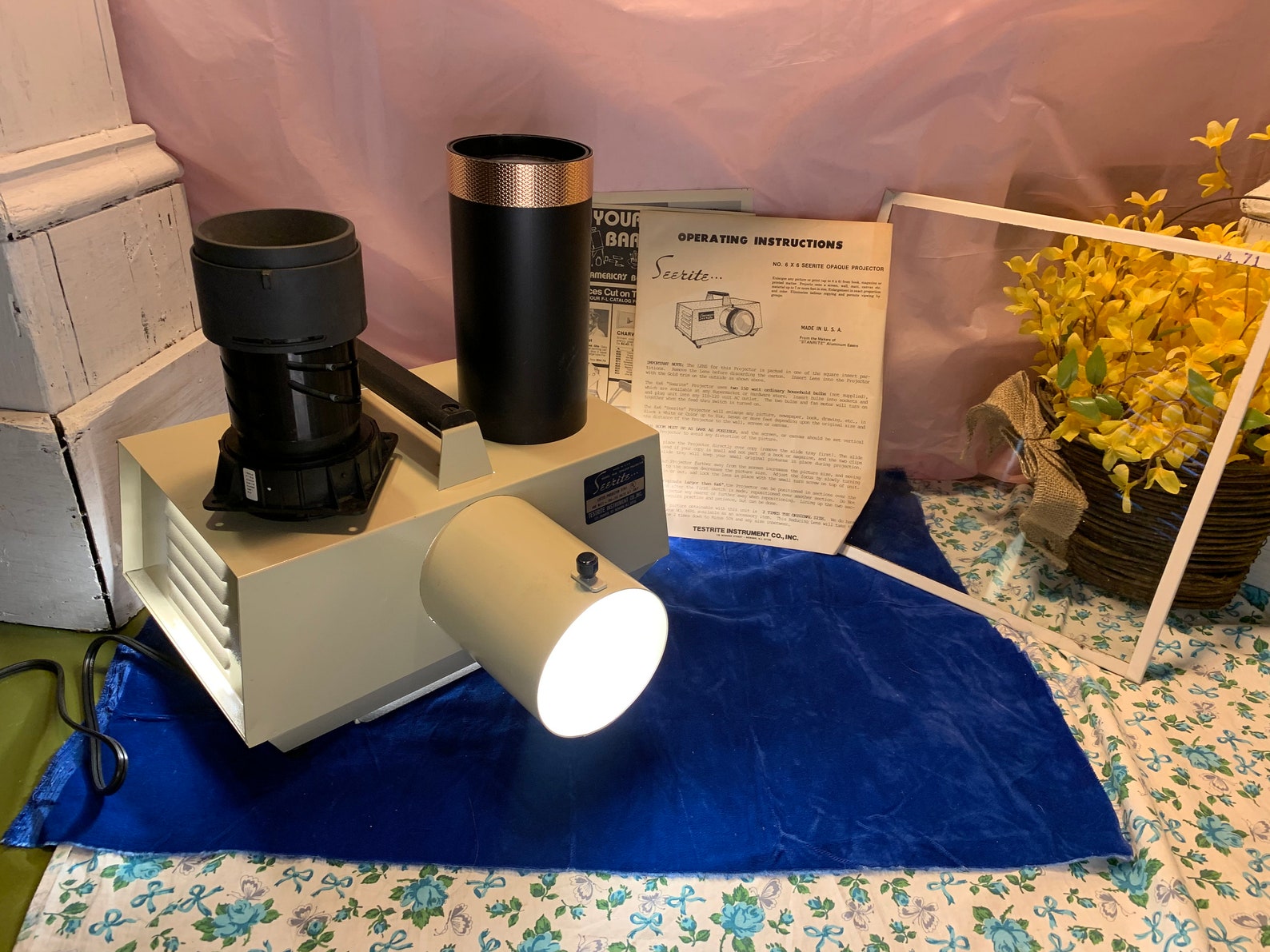 Vintage Seerite Opaque Projector in Original Complete Etsy