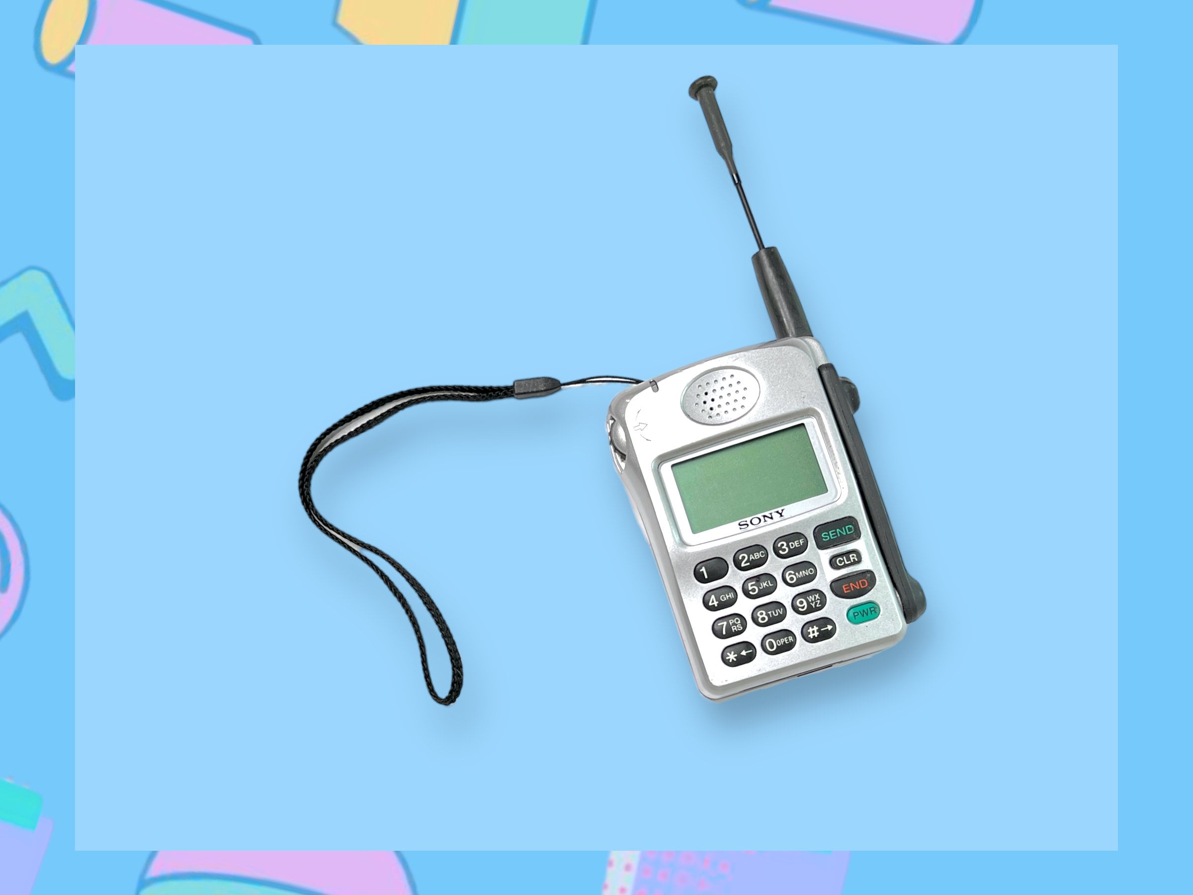 Vintage Sony Digital Cellular Telephone Cellphone.rare. - Etsy
