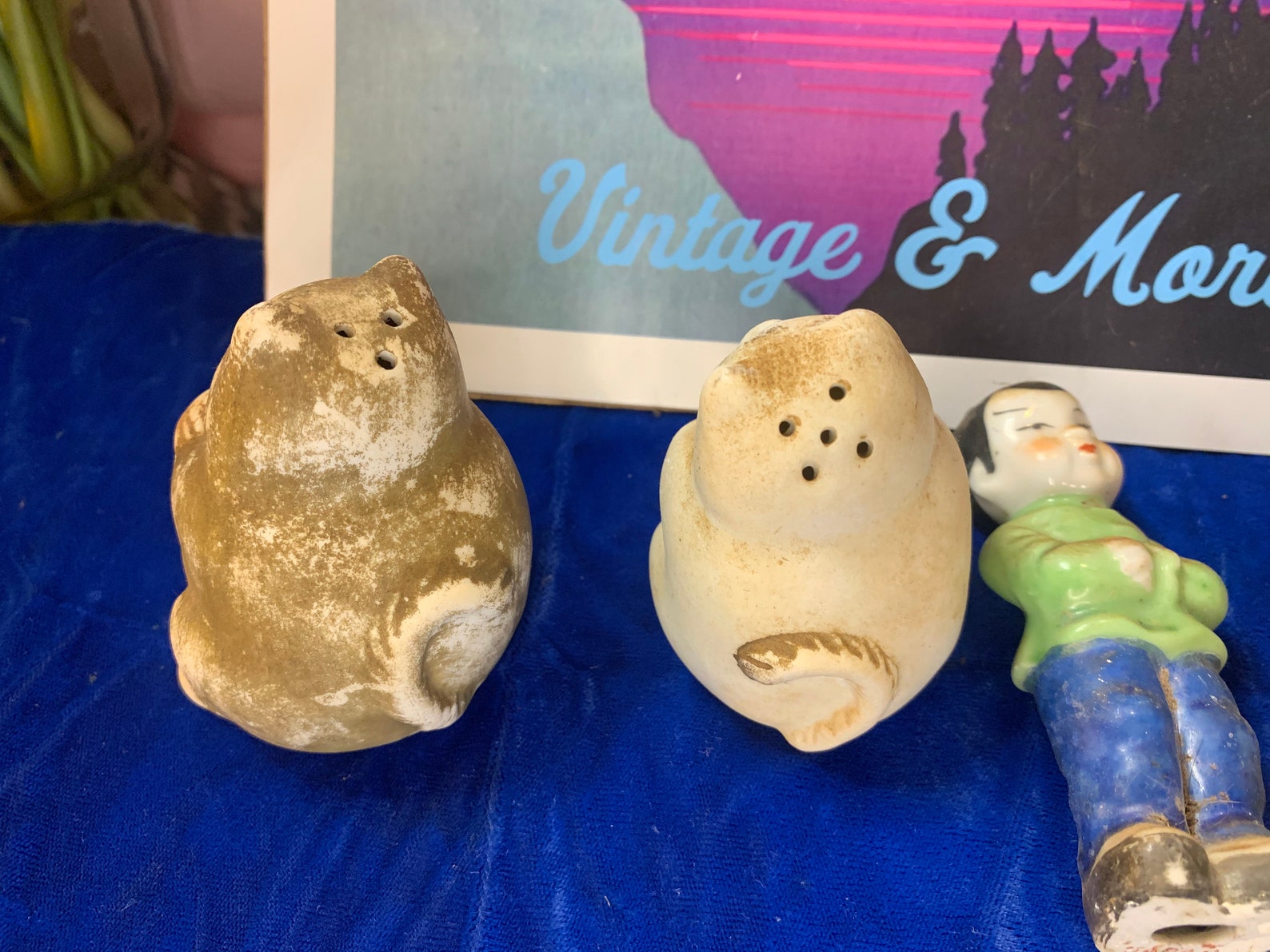 Vintage Ceramic Knick Knack figurine Collection | Etsy