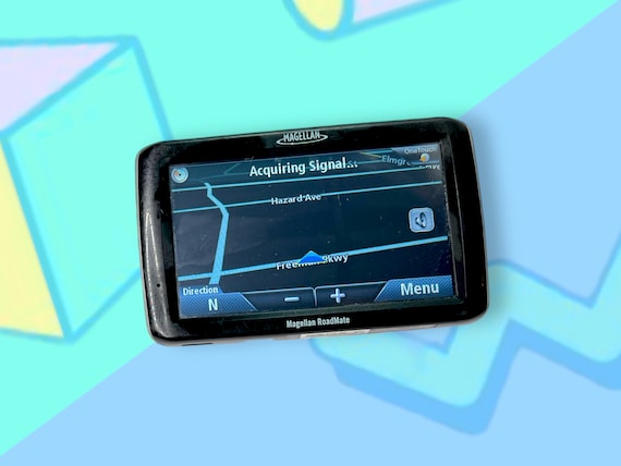 Vieux GPS Avion Magellan 7000 Avec Sacoche - Pour Pièces