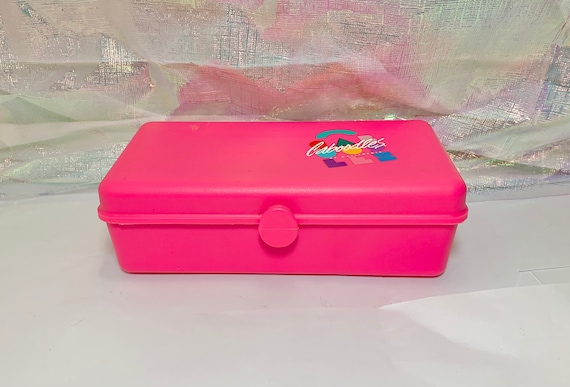 Vintage 90s Pink Caboodles Mirror Compact Case. - image 3