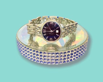 Vintage Silver Analog Wrist Watch.