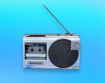 Rare Working Panasonic RX-SA73 Stereo AM/FM Radio Cassette