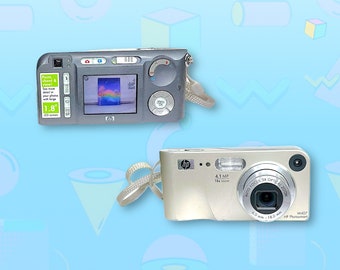 Panasonic Rare Green Lumix Vintage Digital Camera DMC-FP1, Tested