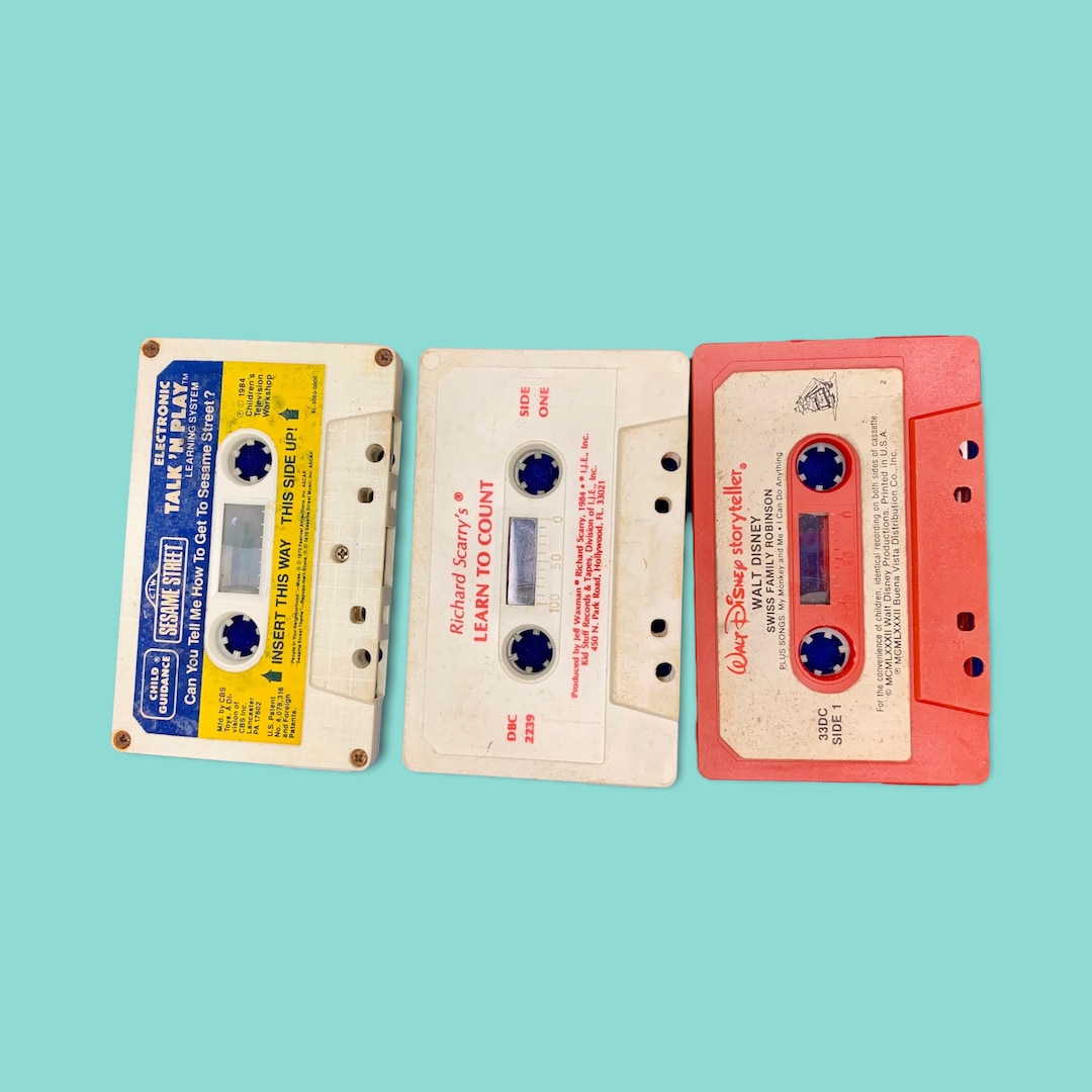 Vintage Disney's Children's Music Cassette Tapes - Etsy Vintage Disney's Children's Music Cassette Tapes - Etsy