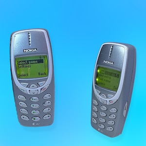 Vintage 90’s Y2K Nokia Mobile  Cell Phone.Games.Works!