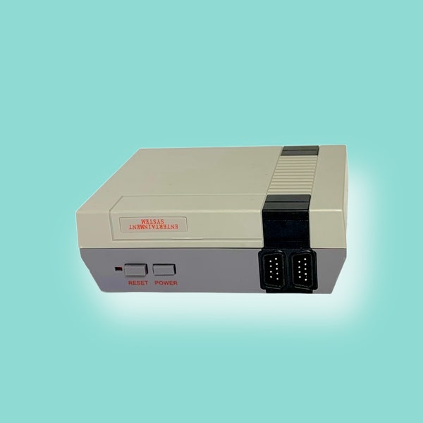 Vintage Style NES Game System.As Is.