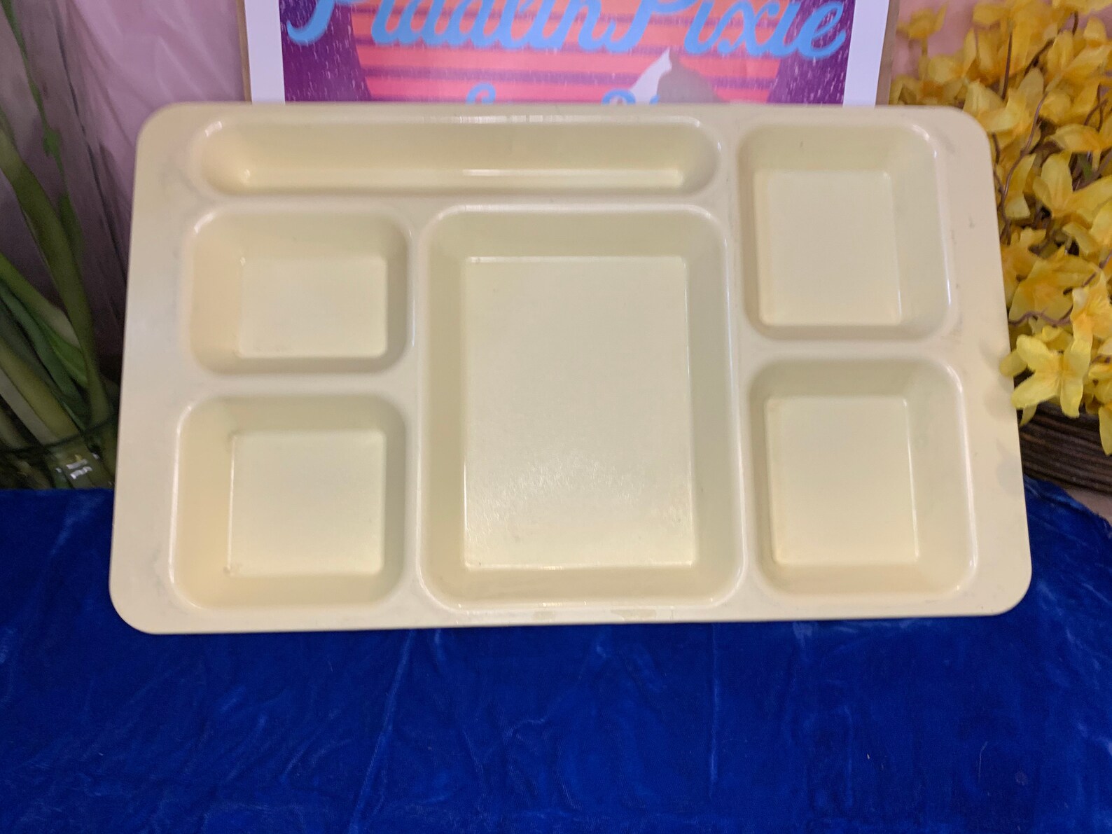 Vintage Hard Plastic School Lunch Tray Etsy