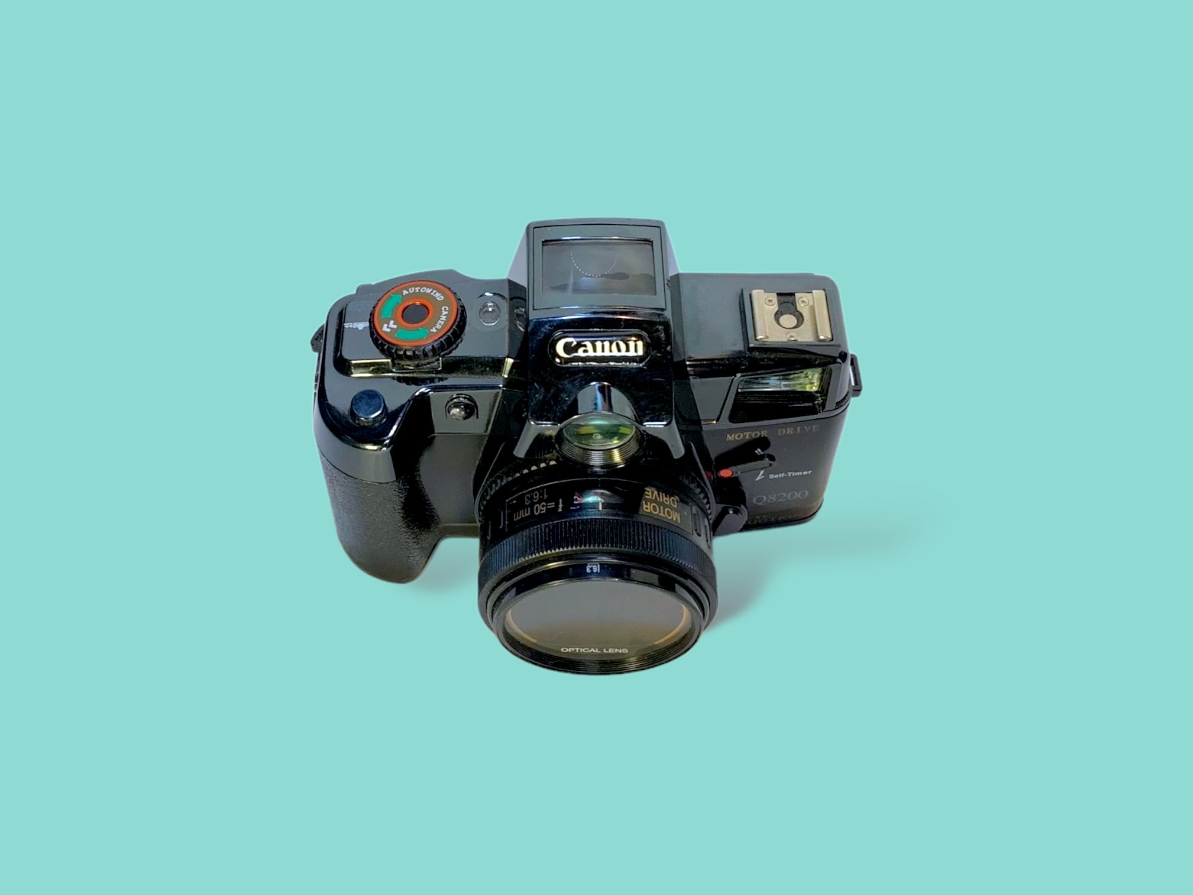 90年代のビンテージCanonカメラ、モータードライブフォーカスフリー