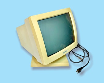 Vintage 90’s Y2K Desktop Computer PC Screen Monitor.RARE.As Is.
