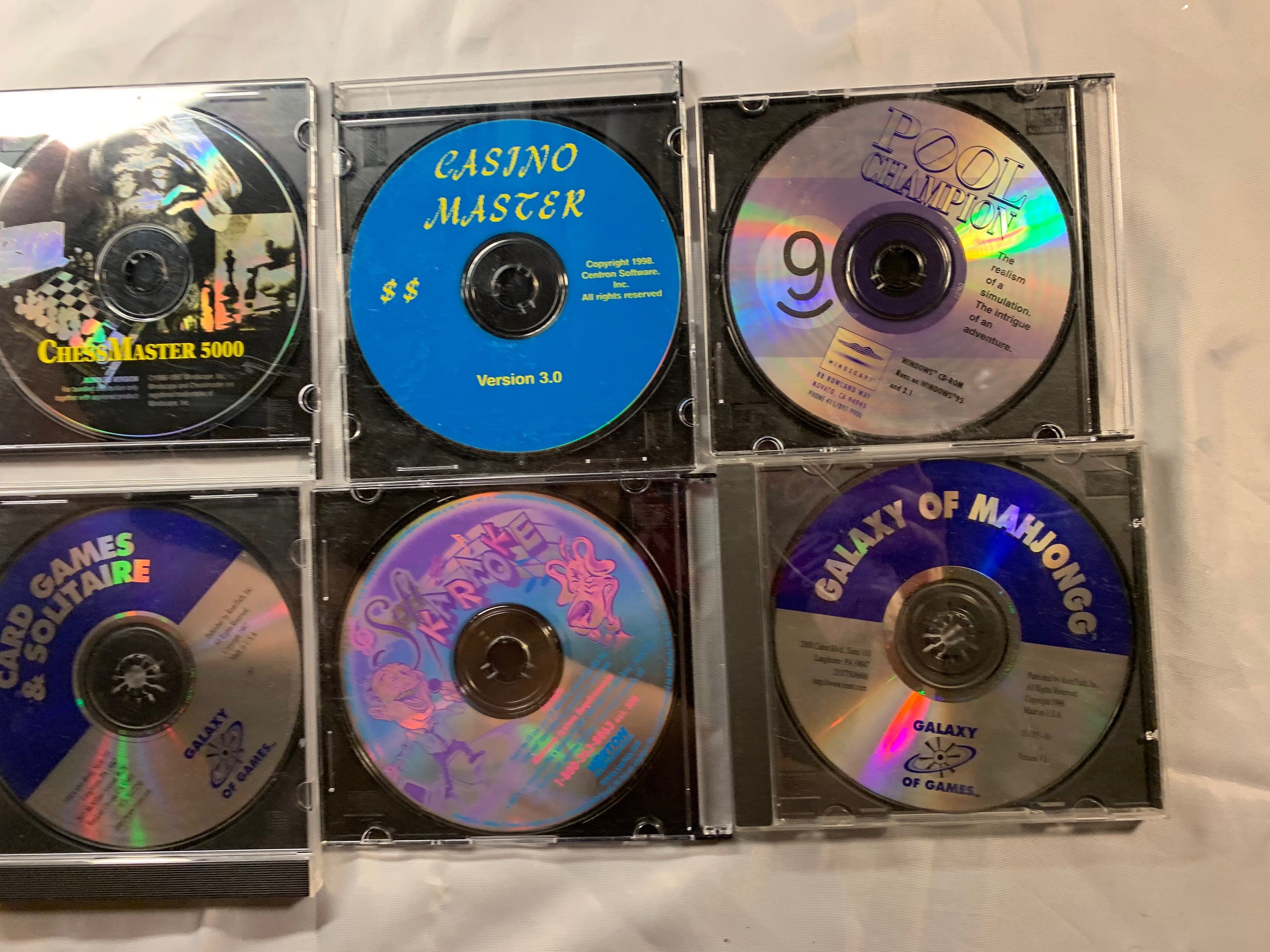 CHESSMASTER 8000 PC Game CD-ROM 2 Disc Set Vintage 2000 $9.90