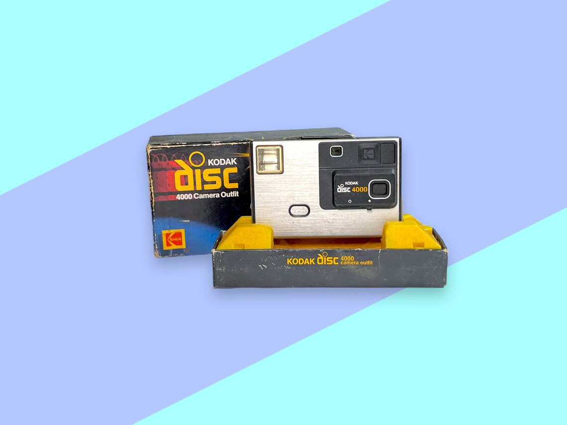 Vintage Kodak Camera Disc 4000 Outfit., photo 2 of 5