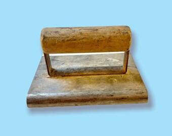 Vintage Metal Wood Handle tool.