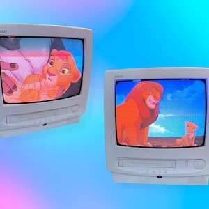 Vintage Y2K RCA TV Crt Vcr Combo.As ist.