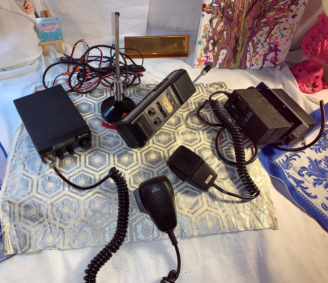 Vintage CB Radio Communications systems Etsy