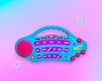 Vintage Y2K Handheld Portable Game Dance Studio.Works!