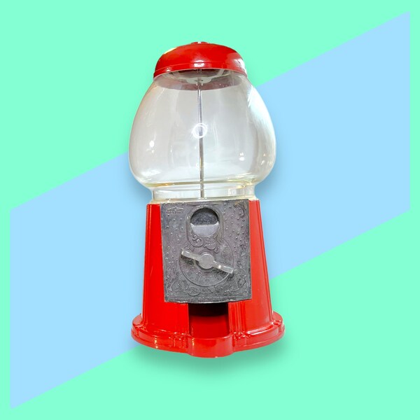 Vintage GumBall Machine snoepdispenser.