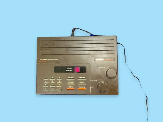Vintage Channel Scanner Radio. 