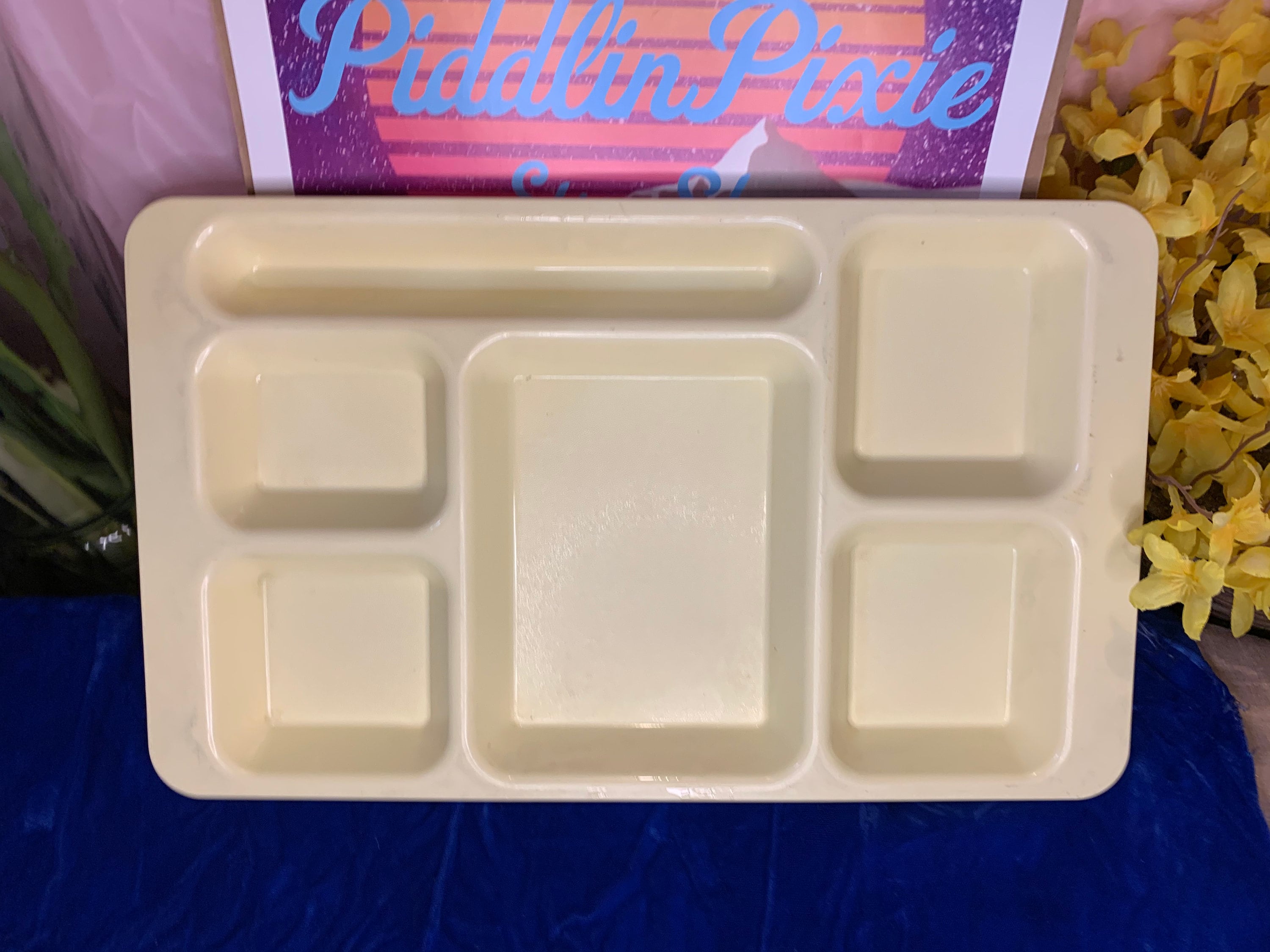 Vintage Hard Plastic School Lunch Tray Etsy