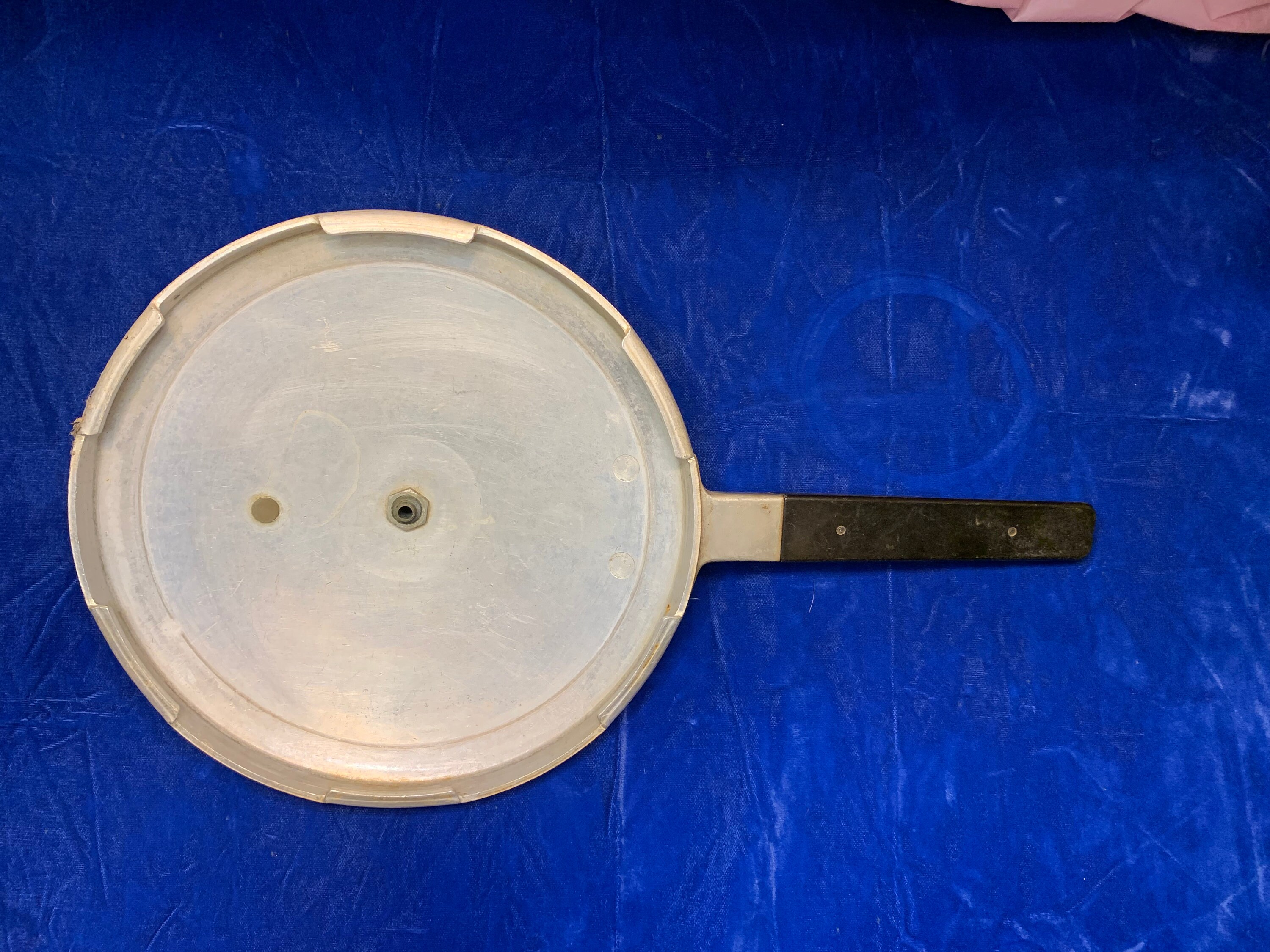 Vintage Metal Silver Pressure Cooker Lid Top. Etsy