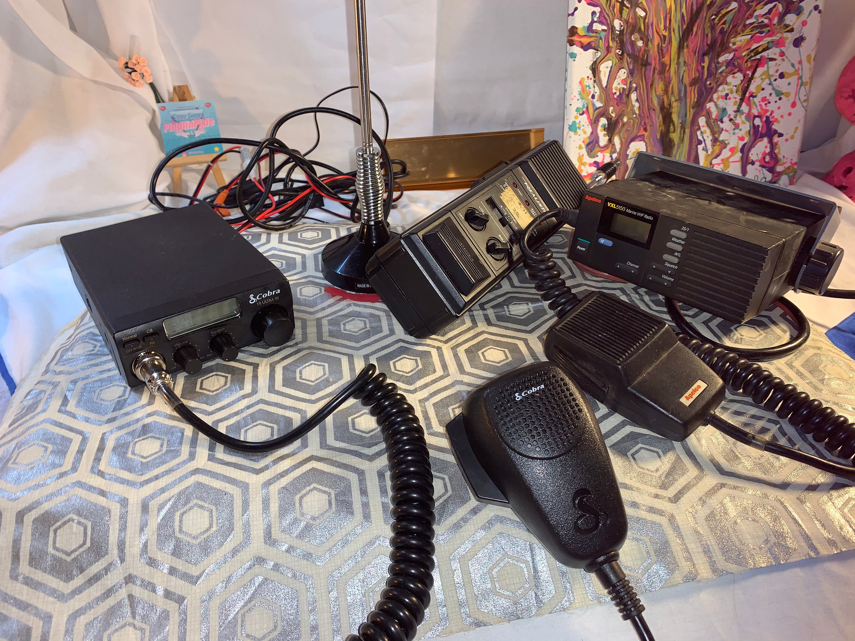 Vintage CB Radio Communications systems Etsy