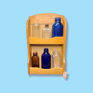 Vintage Small Wooden Shelf.