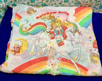 Rainbow Brite Sheets | Etsy