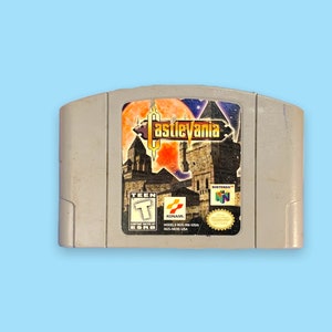Vintage Nintendo 64 Castle Vania Game Cartridge