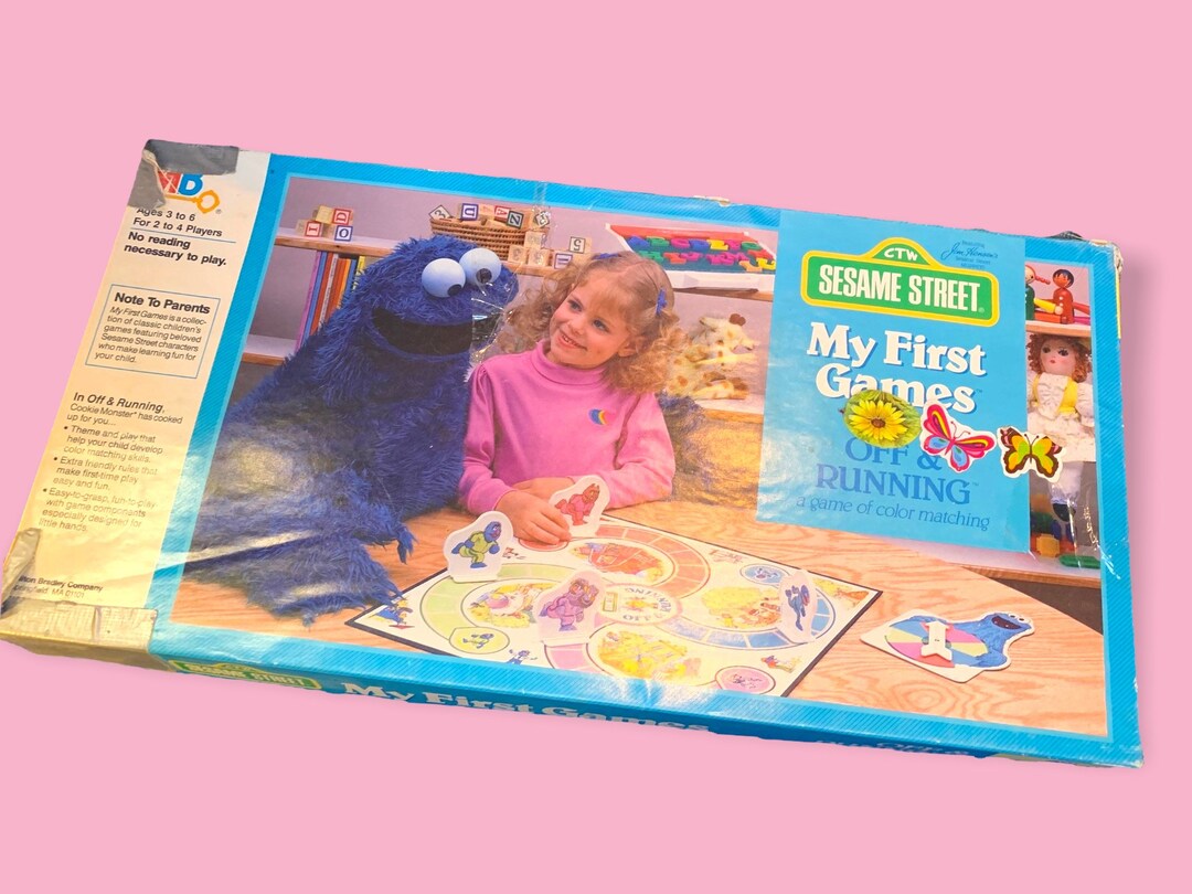 Vintage Sesame Street Board Game. -  Portugal