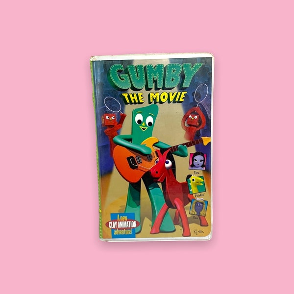 Vintage Gumby Cartoon VHS Movie.