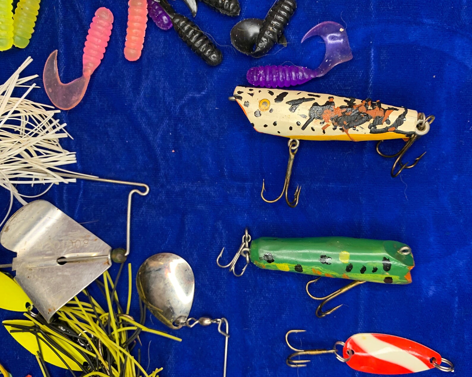 Vintage Fishing Lures and Tackle variety Collection. Etsy