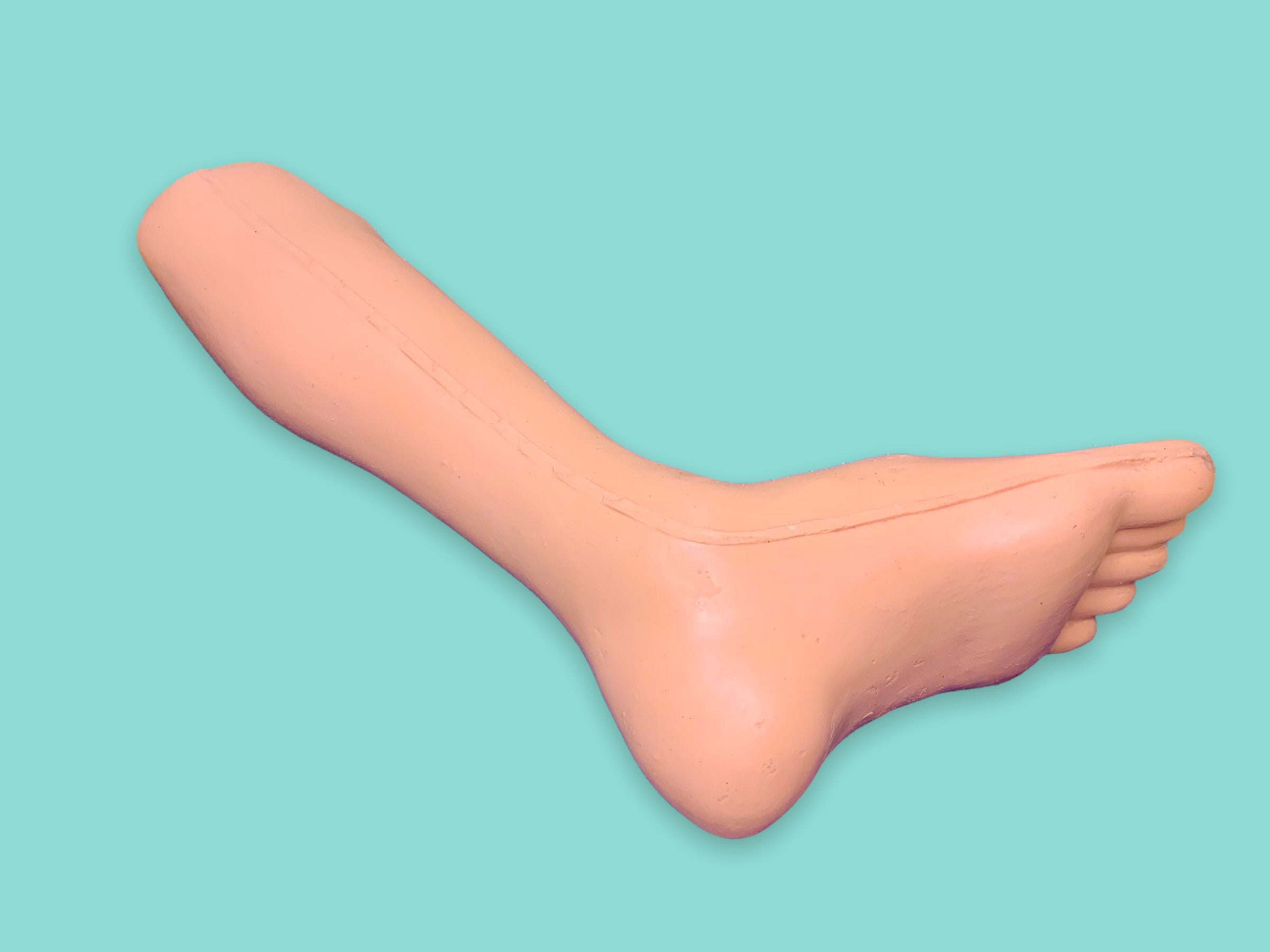 Realistic Silicone Female Right Foot 