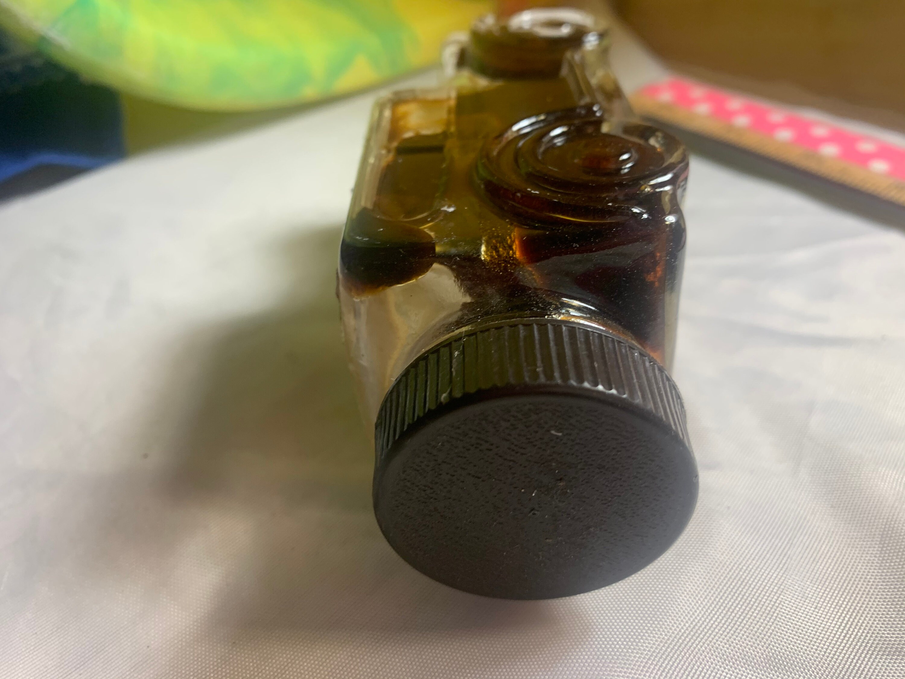 Vintage Car Shaped Glass Syrup Bottle. | Etsy