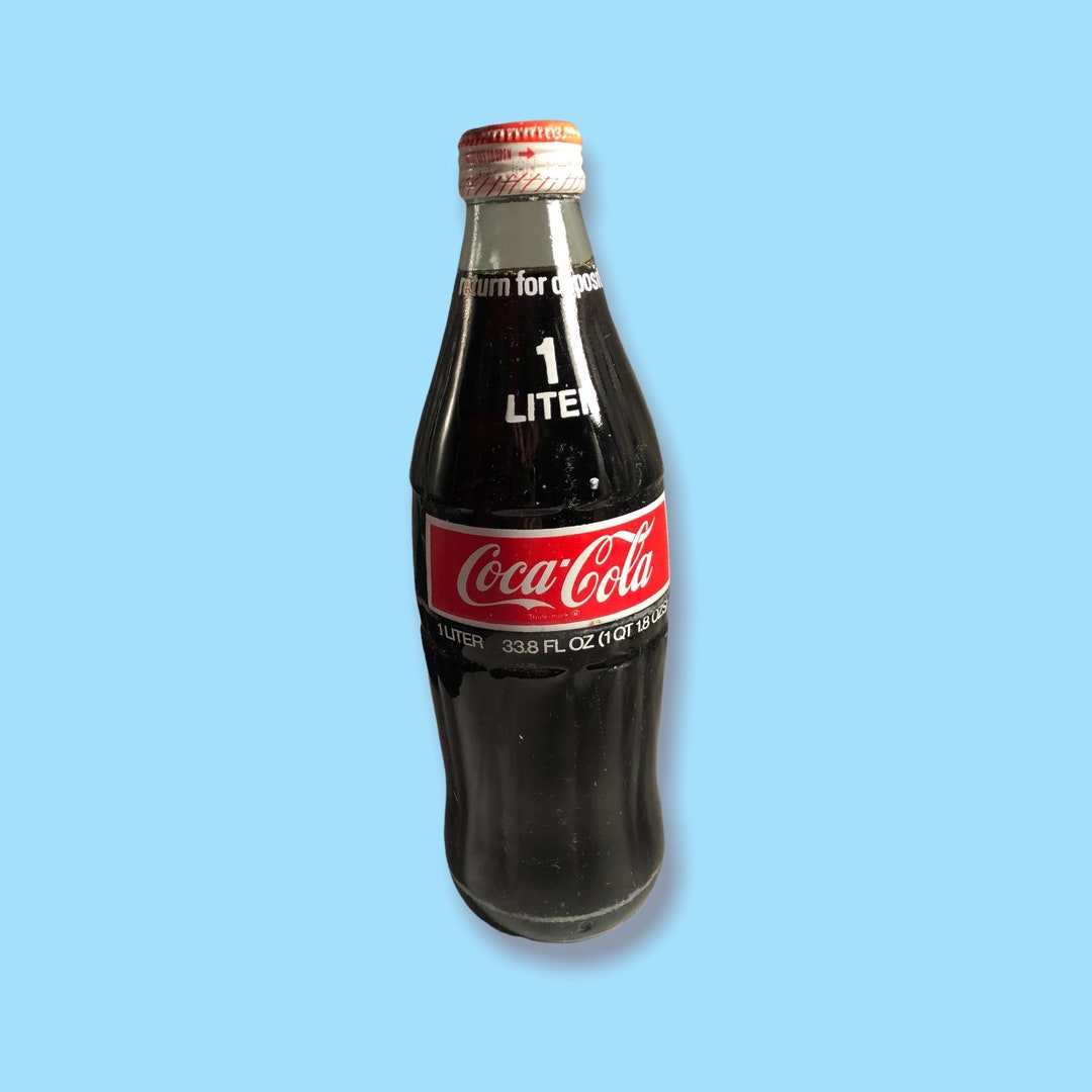 CocaCola 1 litre glass bottle