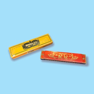 Vintage Harmonica with Box.