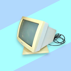 Vintage Desktop Computer PC Monitor Screen. Rare.As Is.