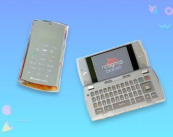 Vintage Y2K Sanyo Keyboard Flip Cell phone.Works.