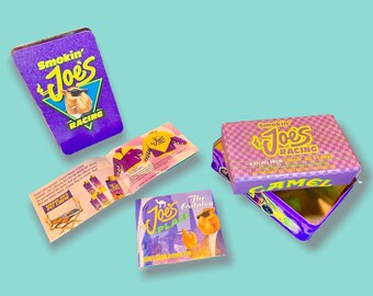 90年代のヴィンテージレーシングマッチボックスセット。新品同様！希少品