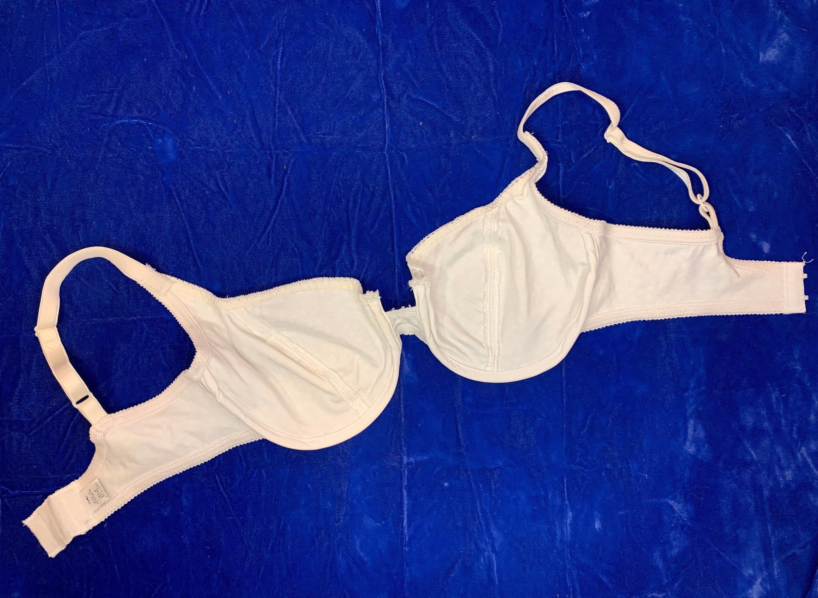 Vintage Christian Dior Intimates White Nylon Lingerie Bra. Etsy
