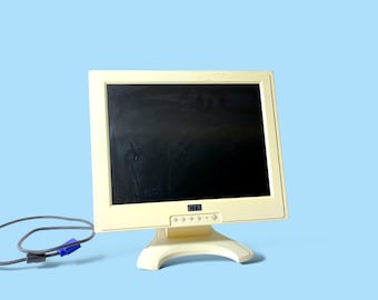 Vintage 2000s Computer Screen PC Monitor. As Is.