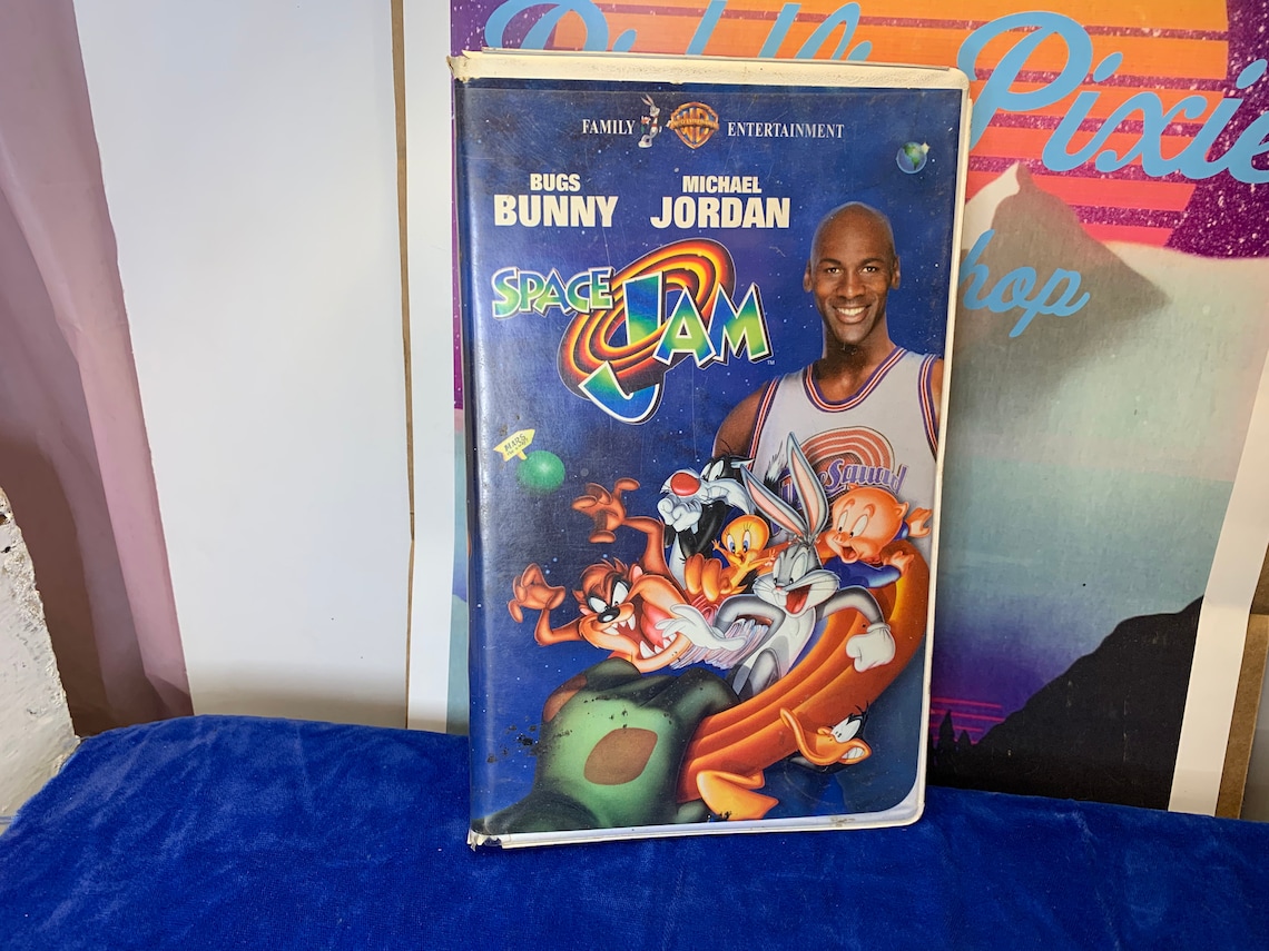 Vintage Space Jam VHS Movie. Etsy