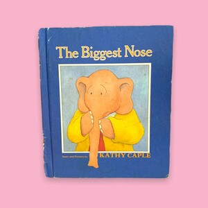 Vintage The Biggest Nose Childrens Book.