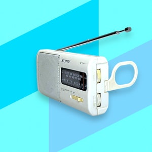 Vintage Sony Portable Radio Player. Rare. Works - Etsy