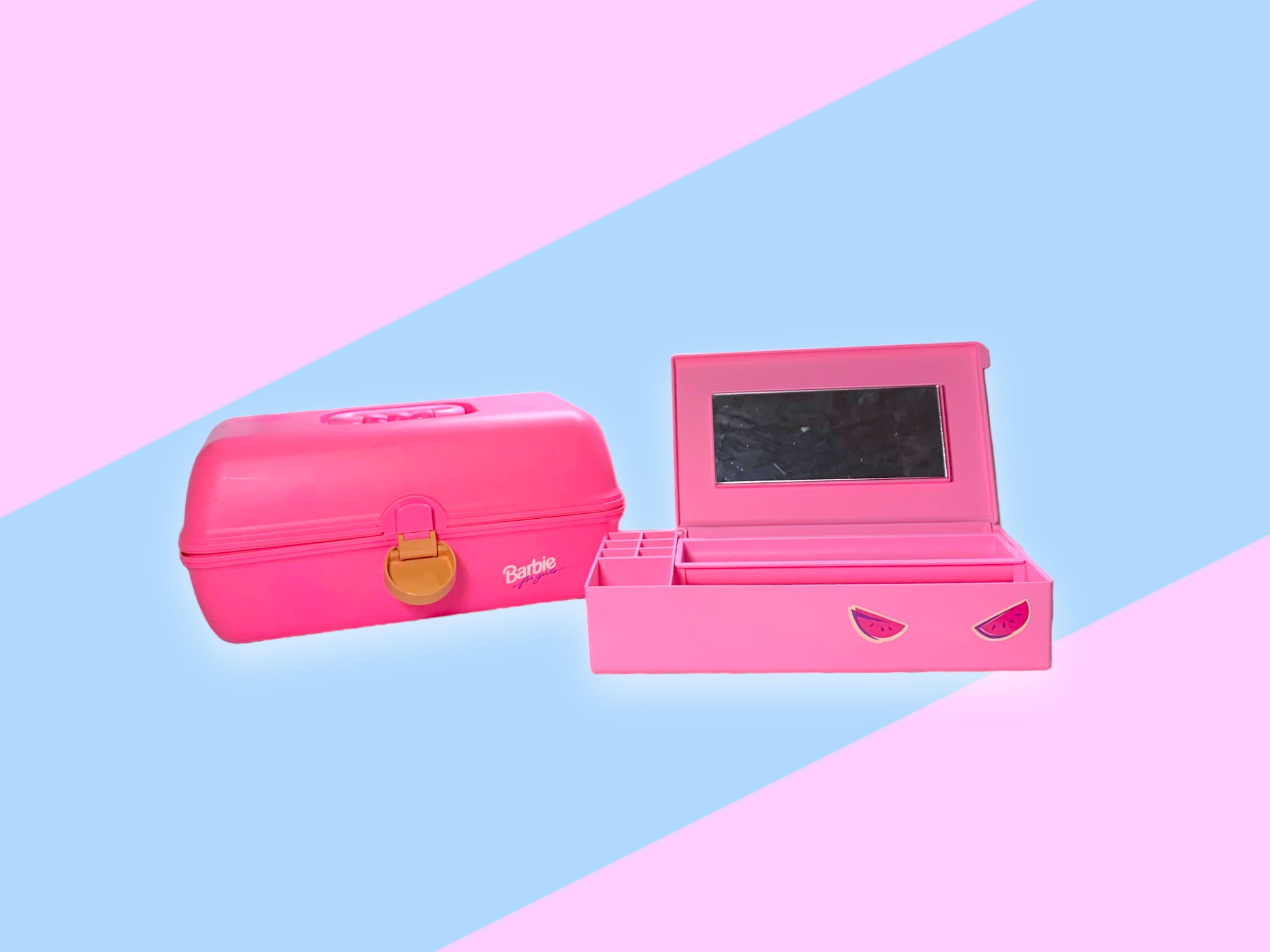 Caboodles barbie train case hotsell