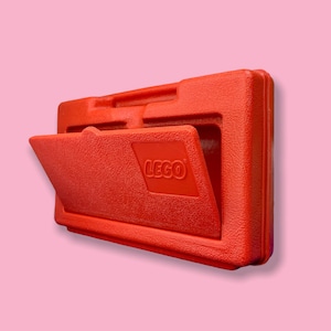 Vintage 80s Lego Toy Box Container.