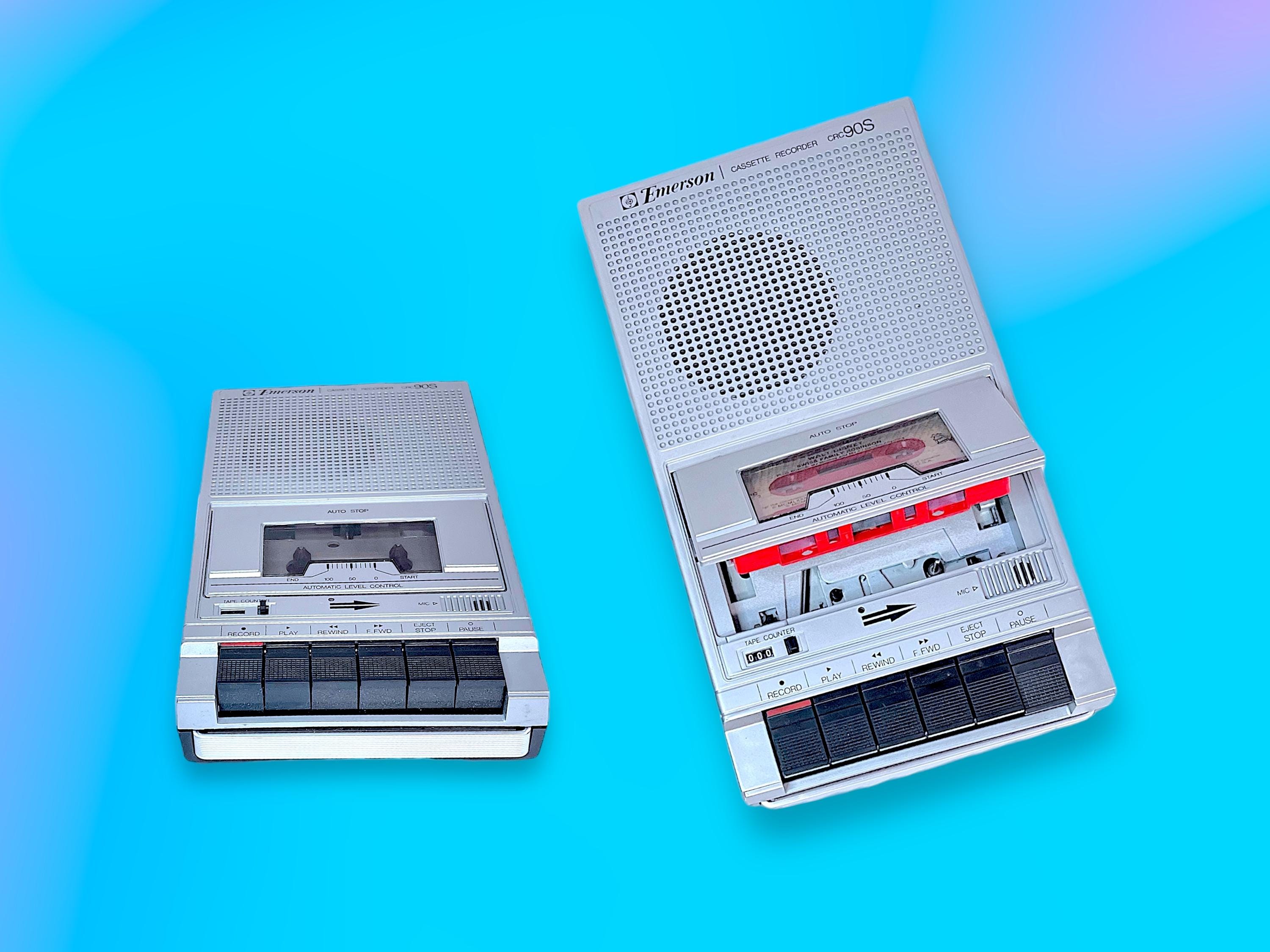 テープリコーダー　テーププレーヤー　ヴィンテージ￼ レア 70s cassette player - Etsy 日本