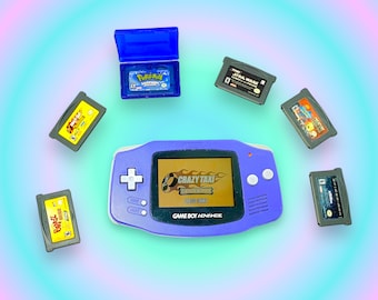 2000s Nintendo GameBoy Portable  Video Game. Works!