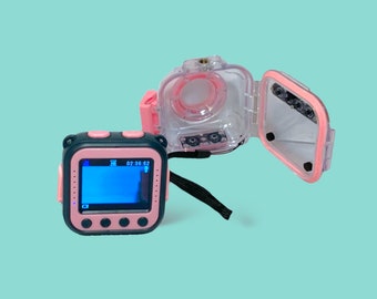 Vintage Pink Digital Camera GoPro.