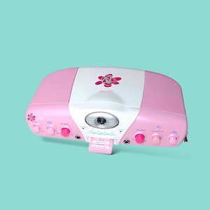Vintage Y2K Barbie Pink Stereo System.