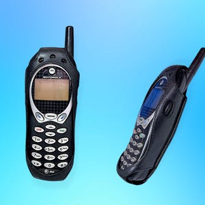 Vintage jaren 90 Y2K Motorola mobiele telefoon.